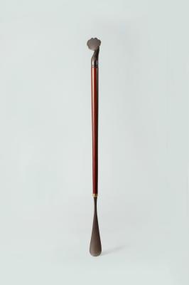 Extra Long Handle Brass Shoe Horn Sturdy Useful 37mm 600mm OEM Support