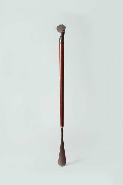 Extra Long Handle Brass Shoe Horn Sturdy Useful 37mm 600mm OEM Support