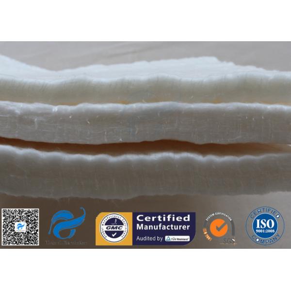 Silencieux de silice de tapis d'aiguille de fibre de verre haut réemballant le matériel 25MM 130KG 1800℉