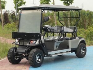 Couleur personnalisable de gamme du chariot de golf du noir 4 Seater 80km avec