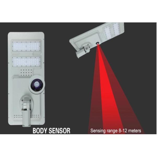 Integrated All In One LED Solar Street Light IP65 100W High Power Street Light