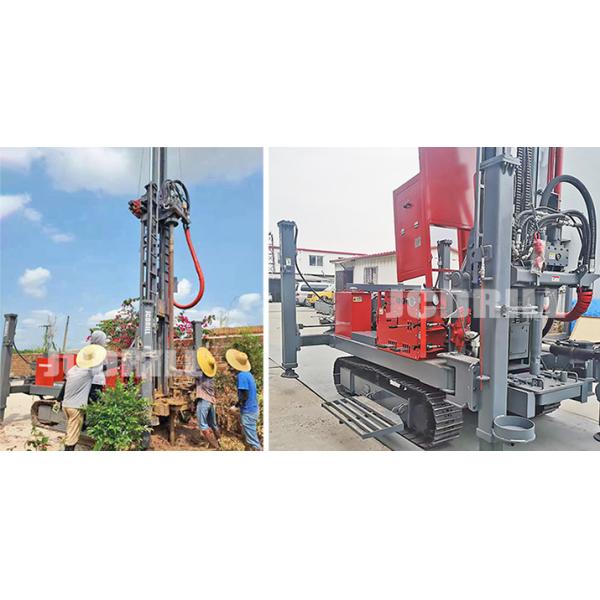 Сверхмощная 400m гидравлическая машина буровой установки водяной скважины вращения для продажи