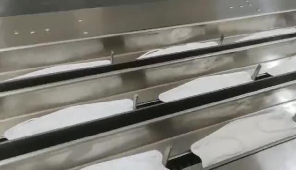 face mask packaging machine fully automatic surgical mask machine packaging machine 150 pcs/min
