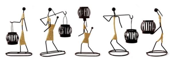 Antique Candle Holders for Home Decoration