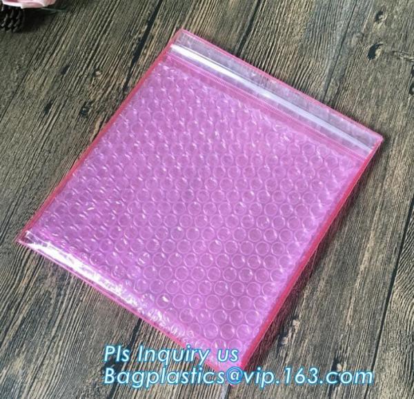 Slider k Bubble Bag/ China Manufacturer Custom Printed Bubble Bag, Slider bubble bag, Reclosable With custom Bubb