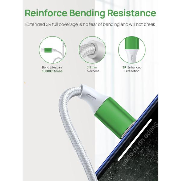 OEM 0.5M Stereo Aux Cable SGS Lightning To Auxiliary Cable