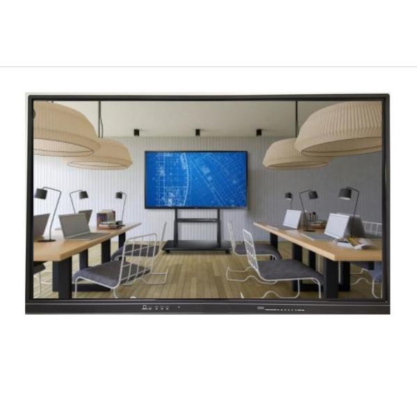 75 LED Interactive Whiteboard Multi Touch Display Android Windows Dual System