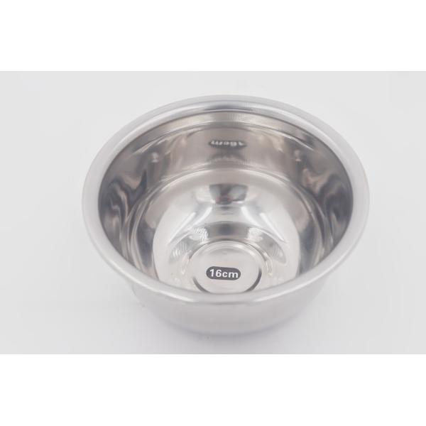 16cm 500pcs/Ctn Stainless Steel Cookware Sets Multipurpose Baking Basin