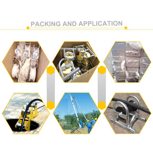 Underground Conduit Cable Rollers Corner Cable Roller Electric Cable Laying Roller