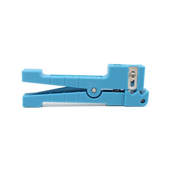 Blue Fiber Optic Stripper 45-163 Coaxial Stripper for Indoor Cable Stripping Solutions