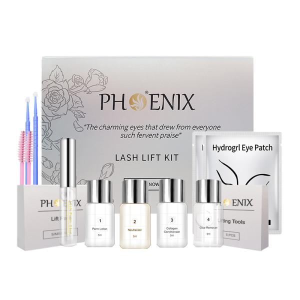 Kit hygiénique de lifting de cils bricolage avec l'essence de soins post-traitement de lifting de cils