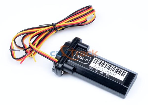 Small Waterproof Tracking Device , Shock Sensor Control GPS Vehicle Tracker
