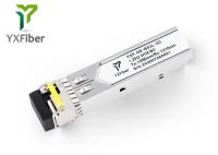 módulo óptico de MSA SFF-8472 1.25G SFP del transmisor-receptor de 1310nm BIDI