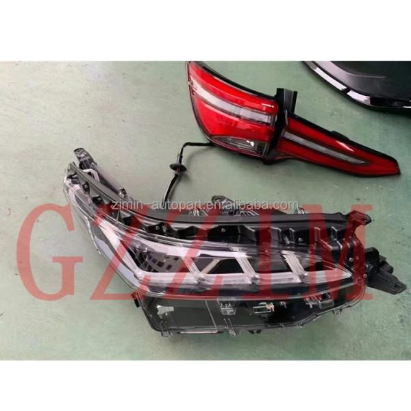 ABS Plastic Front And Rear Bumper Body Kits For Fortuner 2016 - 2021