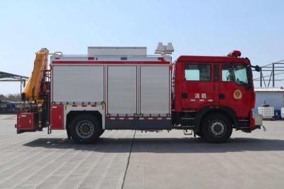 JY120 13000kg Rescue Fire Truck HOWO Country Ⅵ 2+4 Fire Heavy Rescue