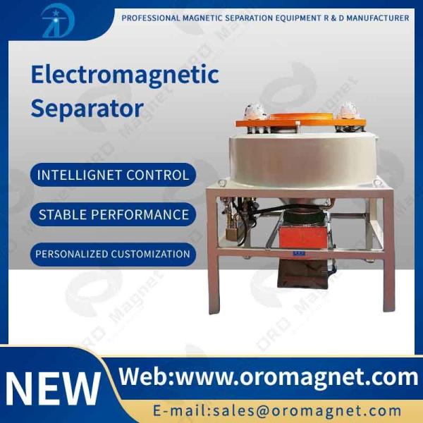 Non séparateur magnétique sec de forte intensité des minerais métalliques 160mm