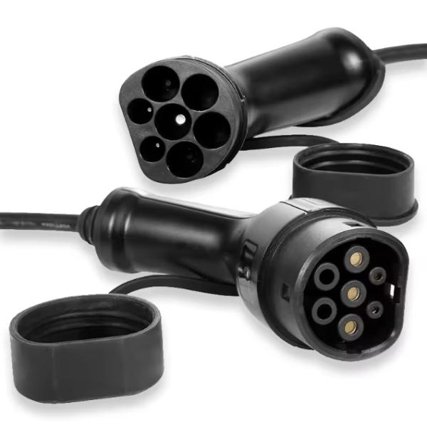 22 kW Type 2 Electric Vehicle Connector 32A 5-Meter Charging Cable for Replace/Repair