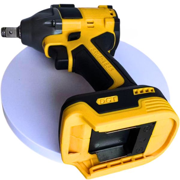 Professional 21V Brushless Cordless Impact Wrench - 350Nm High Torque, with Socket Set for Construction & Auto Repair