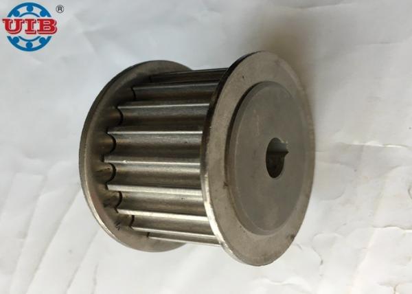Zinc Plated Transmission Components Galvanised Timing Belt Pulley 15*55*48mm