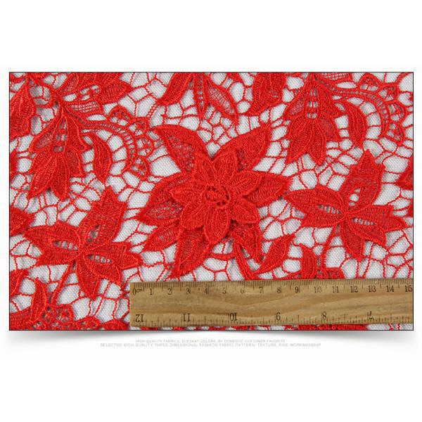 2018 Summer Newest Style chemical Embroidery Fabric 140cm wide for wedding dress