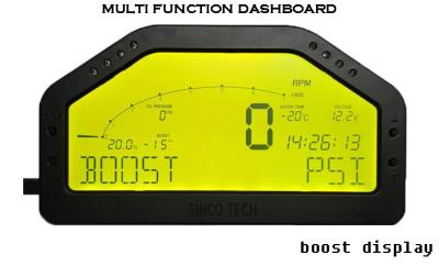 Painel LCD do jogo do sensor dos calibres de carro da reunião de DO904II 9000 com aviso conduzido da luz/campainha elétrica