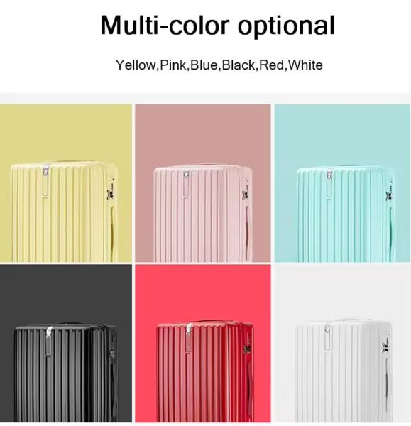 Actualice su equipo de viaje con nuestra maleta de aluminio ABS PC disponible en múltiples colores y tamaños