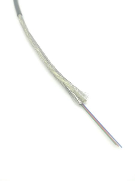 LSZH Jacket 5.0mm OS2 G652D Singlemode Armored Fiber Optic Cable for Networks