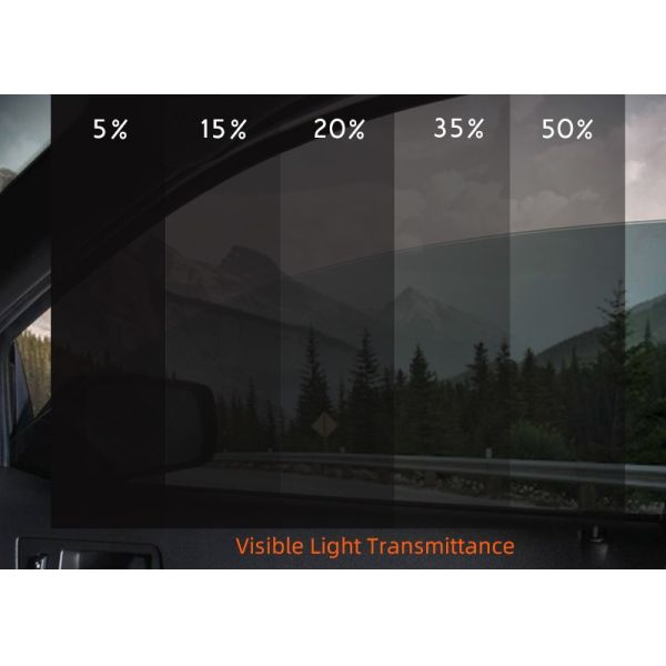 5-Year Warranty 99% UV IR Block Nano Carbon Car Window Film 1.52x30m