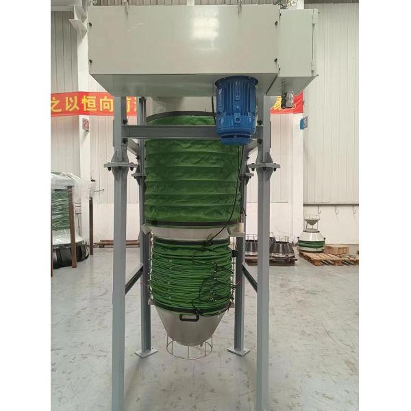 Dust free loading chute,built-in dust filter loading bellow telescopic chute for cement
