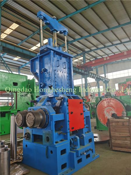 Door Drop Type Rubber Banbury Mixer With Tangential Rotors