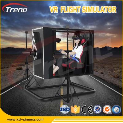9D VR 720 grau de gerencio Flight Simulator da cabina do piloto VR 360 do grau para o jogo 6,0 quilowatts