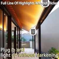 LED Light Strip 24v36v220v Rollo 100 metros Fuera de la ingeniería a prueba de agua sótano túnel de cultivo de iluminación de la franja