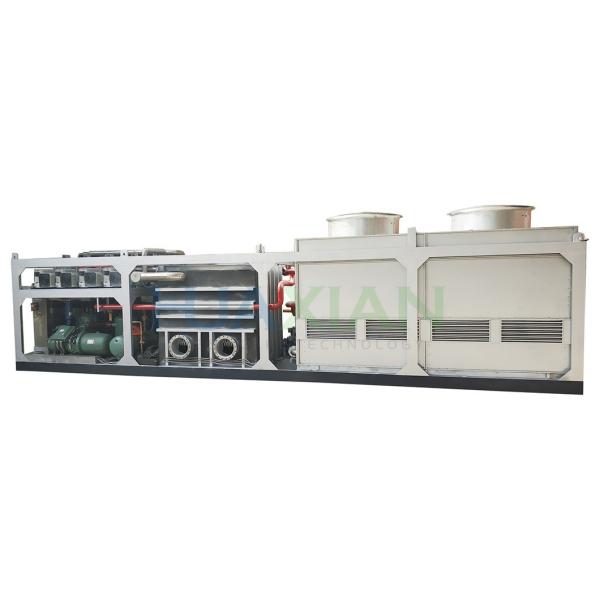 Automatic Conveyor R134A Charging Valve Vacuum Cooling Machine, Danfoss Cooling Equipment Vegetable Coo