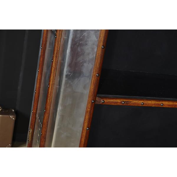 Solid Wood Office Furniture Shelves , 4 Shelf Bookcase Aluminium Sheet Home / Office Storage