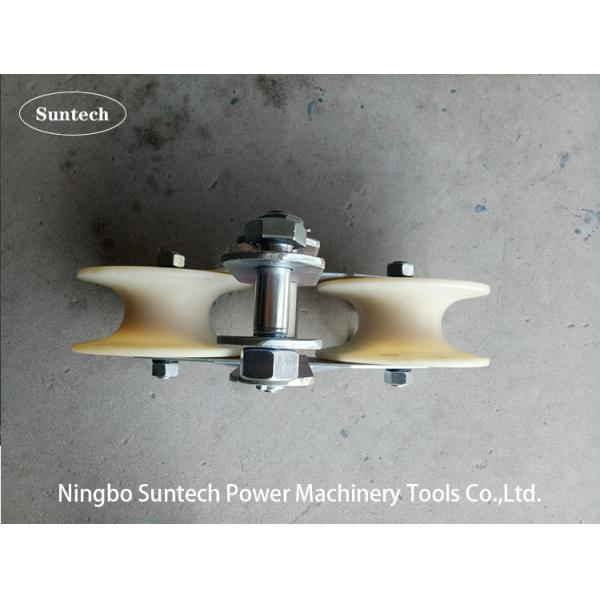 Cable Tandem Wire Stringing Pulley Conductor Stringing Block For Conductor