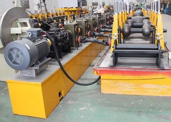 ISO9001 Decorative Stainless Steel Pipe Mill Machine 0.25mm-1.5mm Thickness