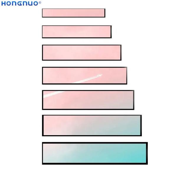 Протягиванная Адвокатура LCD показывает яркость 500cd/M2 для рекламы