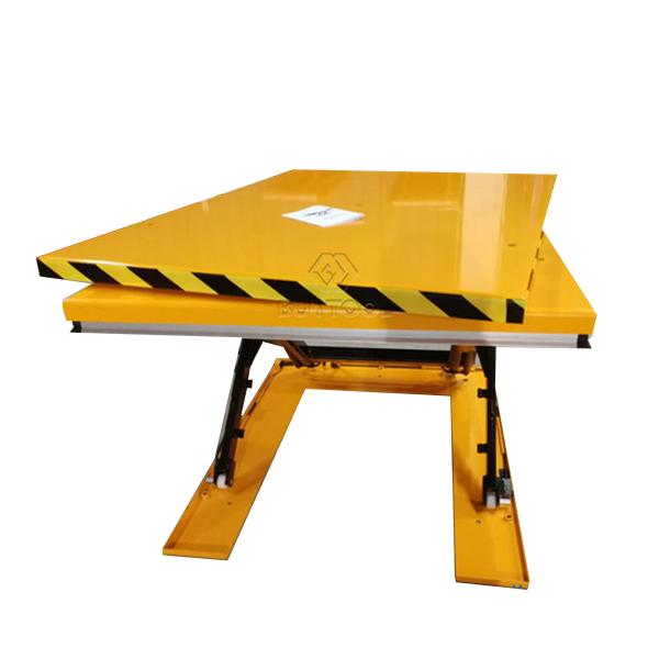 Manual Hydraulic Lift Table 1000 Lbs Manual Scissor Lift Platform Rotary Table  51 X 51 Inch