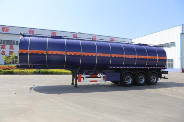 Heavy Duty 3/4 Axle Fuel Tank Semi-Trailer Transport Truck Trailer for Transportation