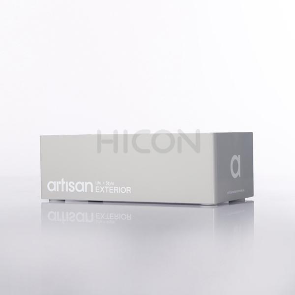 Ceramic Tile Showroom Displays Ideas Custom Brand Logo Metal Tile Box