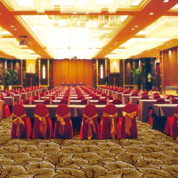7*12 Density Custom Axminster Carpet Hotel Luxury for Commercial Applications