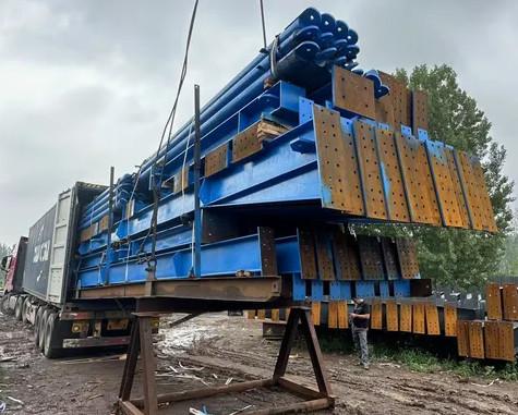 40 Feet Container Loading Portable Steel Structure Building Frame Fabrications