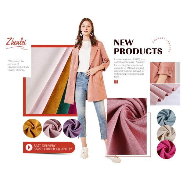 Stretch White 3d Polyester Spandex Knit Weft Scuba Custom Embossed Fabric women fabric