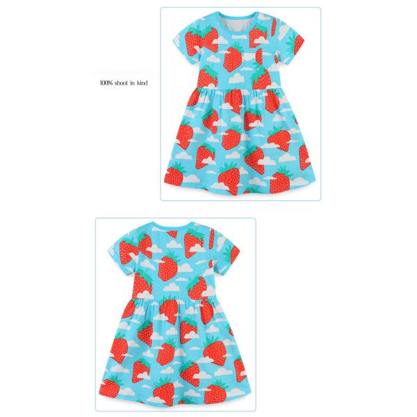 Summer Knitted Cotton Princess Dress Children'S Dress Clothing