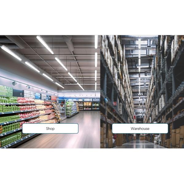 IP66 IK10 LED Vapor Tight Light 2ft/4ft/5ft/8ft Industrial LED Tri Proof Light for Warehouse