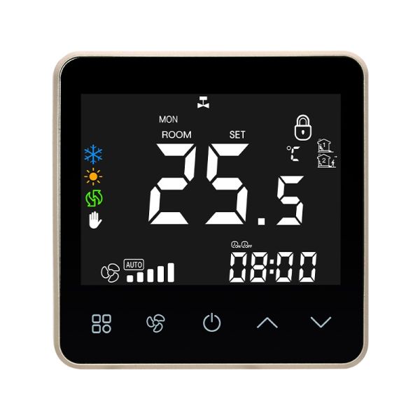 Smart Wifi Heating And Cooling Thermostat Central Air Conditioner FCU Thermostat Controller