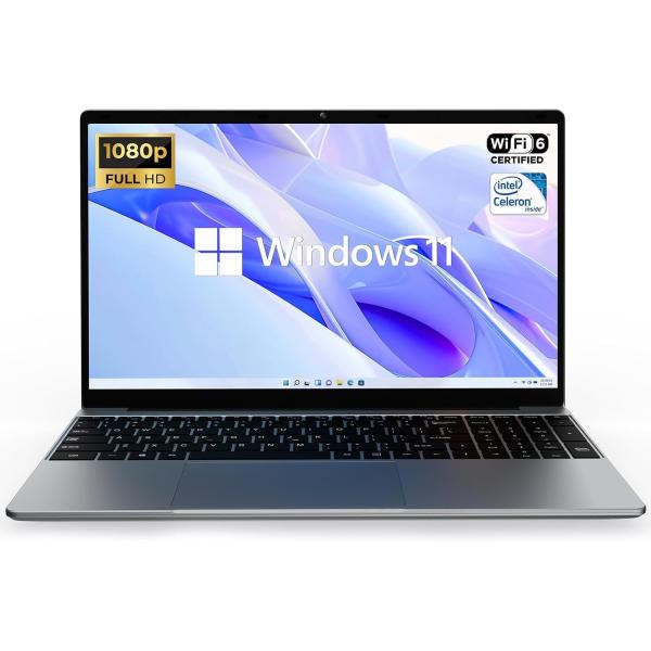 12GB RAM 512GB SSD 15.6 インチ フルHD ラップトップ デュアルスピーカー グレー インテルセレロン n5095 ラップトップ