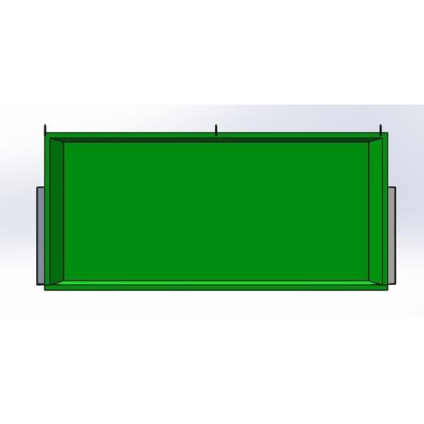 Heavy Duty Front Lift Bin 250 Steel Construction Industrial Waste Skip Dumpster Recycling