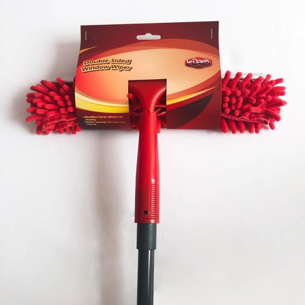 30x20x5cm Windows Squeegee Washer Elbow Window Cleaning Squeegee With Telescopic Handle