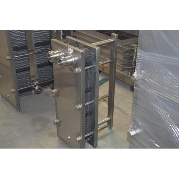 Теплообменник для молочной плиты из нержавеющей стали для максимального рабочего давления 0,7 мПа